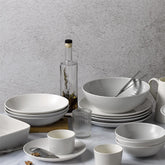 Light Grey 12 Piece Dinner Set